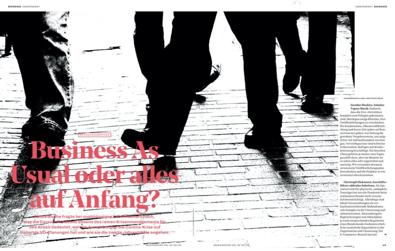 Indie-Umfrage: Business As Usual oder alles auf Anfang