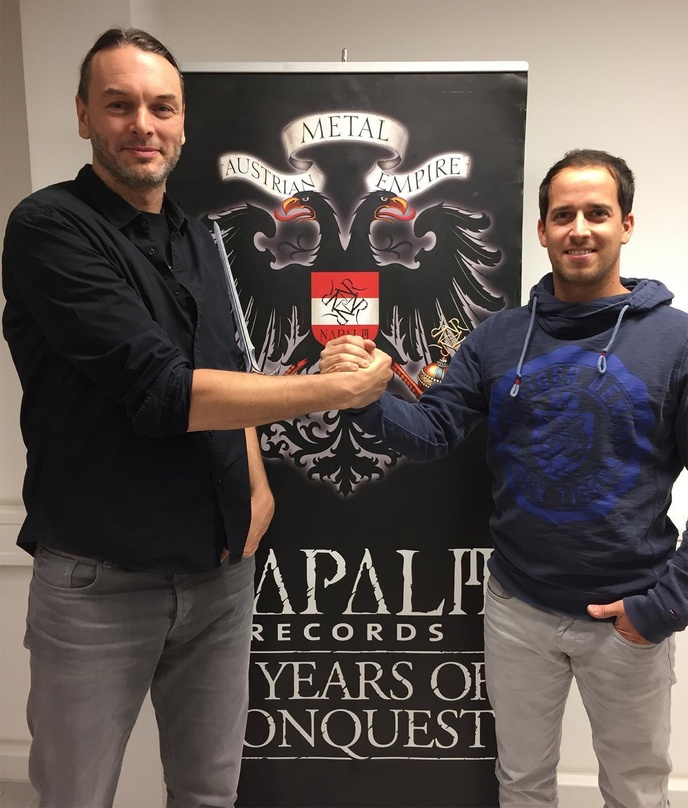 Leiten nun Napalm Records: Markus Riedler (links) und Thomas Caser