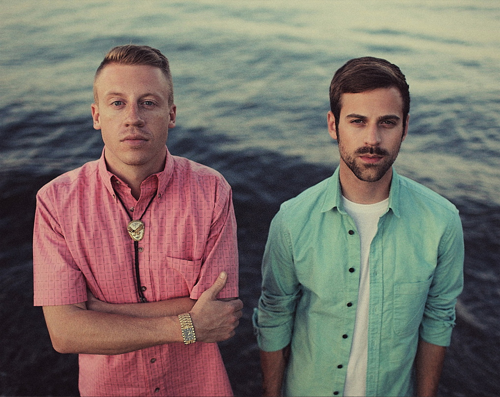 Auch 2015 wieder gut im Rennen: Macklemore (rechts) und Ryan Lewis