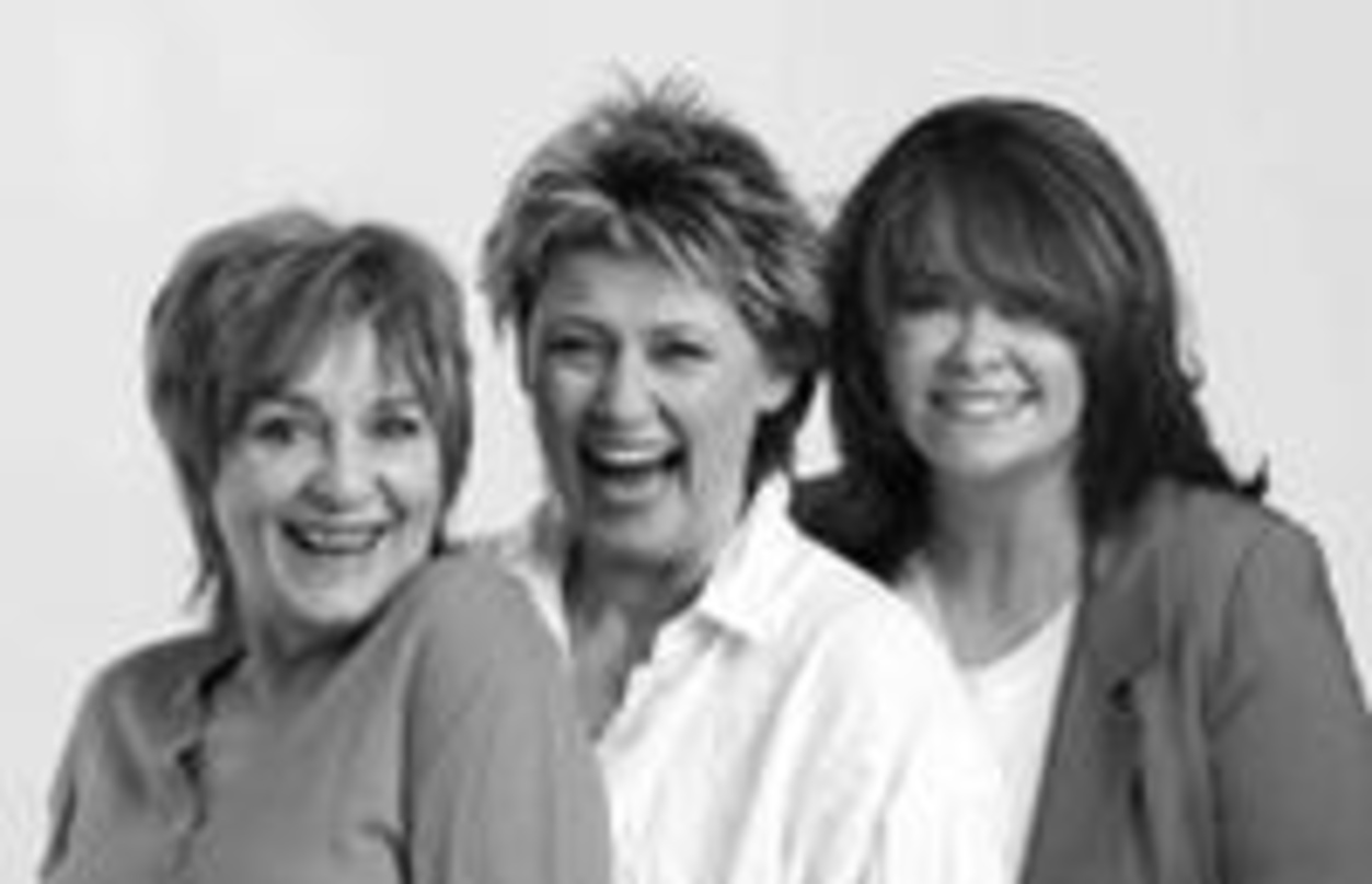 Die Dreifaltigkeit des Schlagers (v.l.n.r.): Siw, Gitte und Wencke
