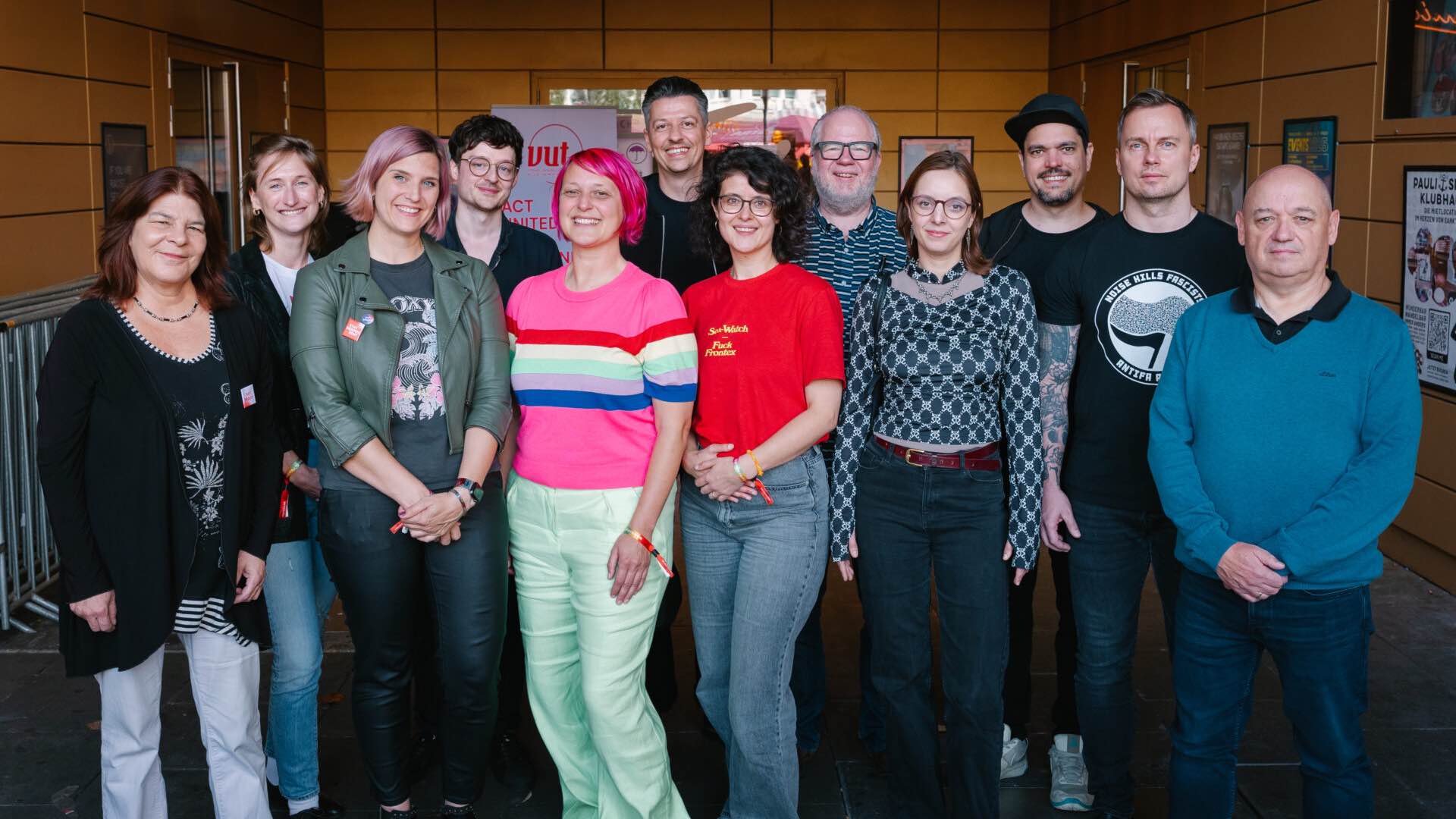 Bilden für die kommenden beiden Jahre den Vorstand des VUT (von links): Petra Deka, Ina Schulz, Verena Bößmann, Yannic Schemion, Birte Wiemann, Alexander Warnke, Eva Pyko, Thomas Zimmerman...