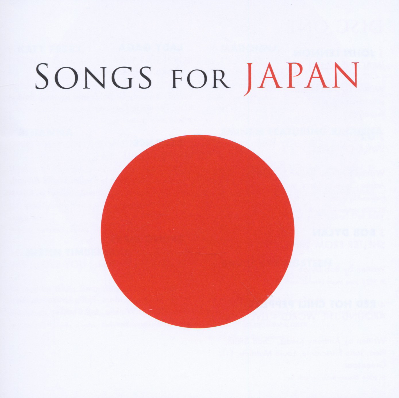 Diverse – Songs For Japan
