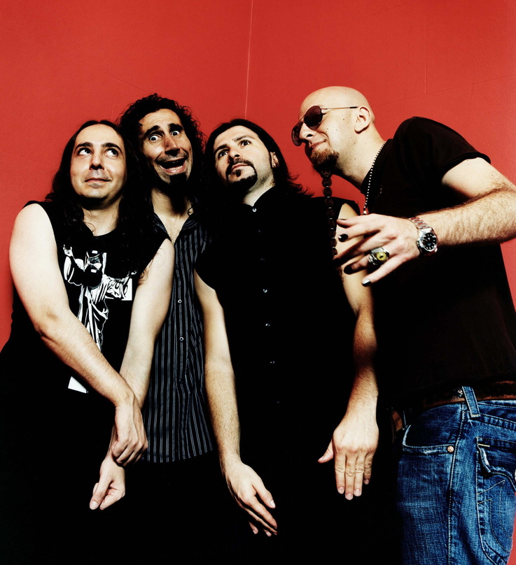 Vervollständigen die Headliner-Riege der Zwillingsfestivals: System Of A Down