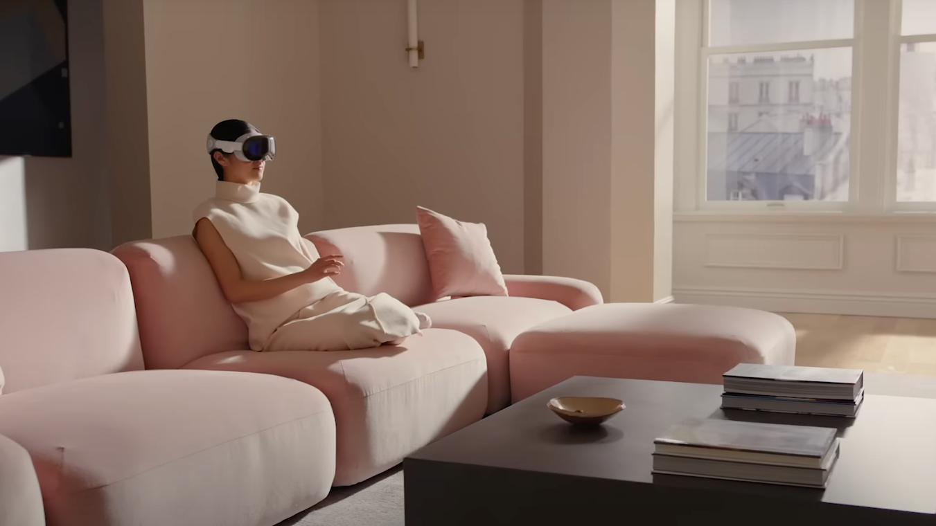 Bietet unter anderem Inhalte der Plattform Stage+: die Apple Vision Pro.