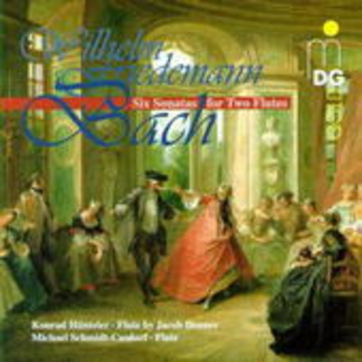 Konrad Hünteler/Michael Schmidt-Casdorf – Wilhelm Friedemann Bach - 6 Sonaten für 2 Flöten
