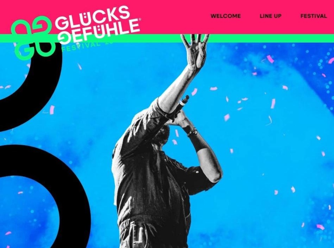 Soll im September 2023 erstmals stattfinden: das Glücksgefühle Festival