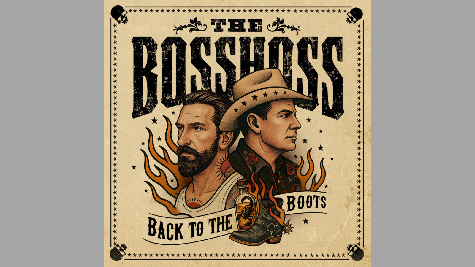The BossHoss veröffentlichen am 19. September ihr Album "Back To The Boots".