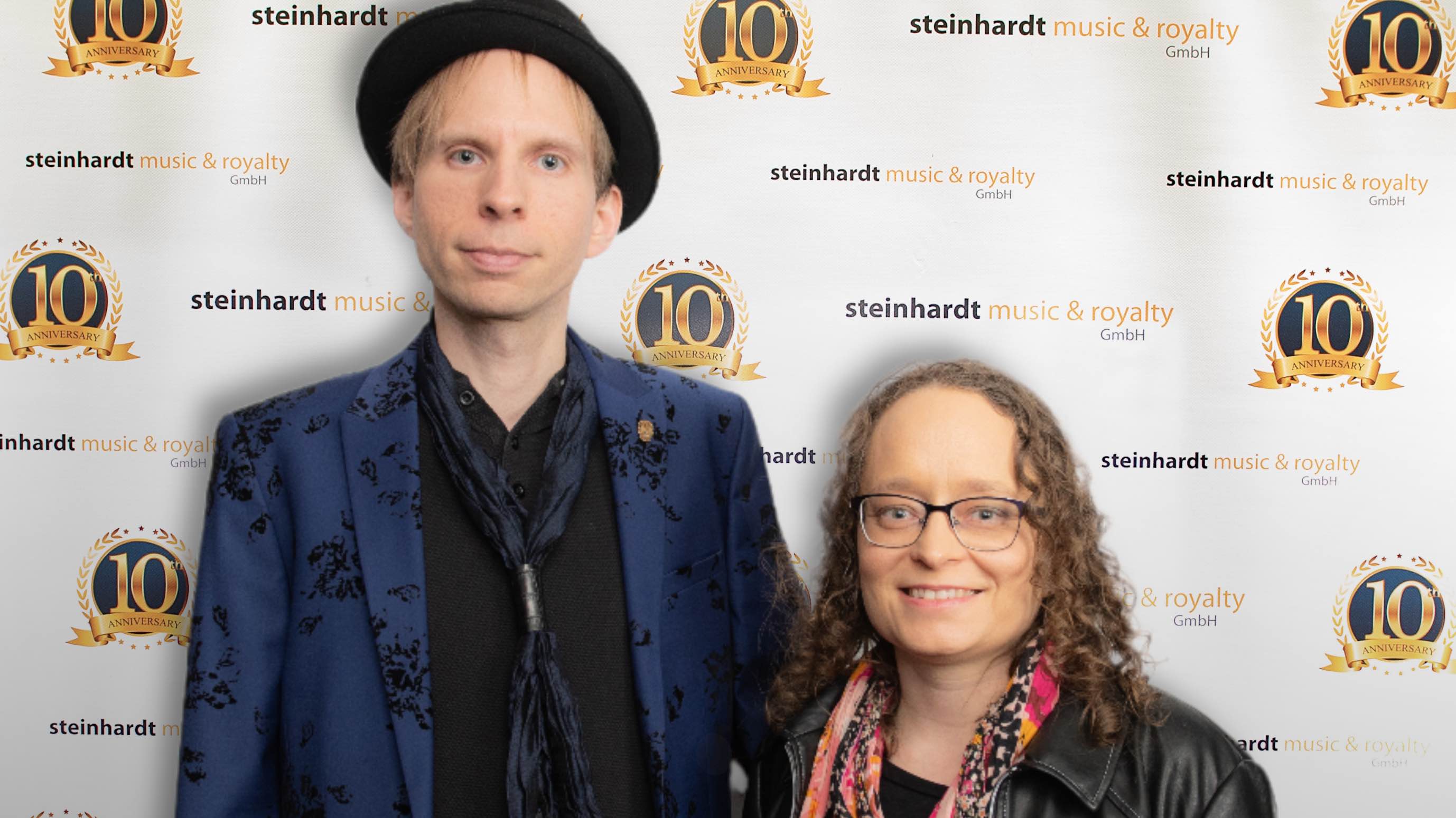 Bei der Jubiläumsfeier: Sebastian und Katharina Steinhardt.