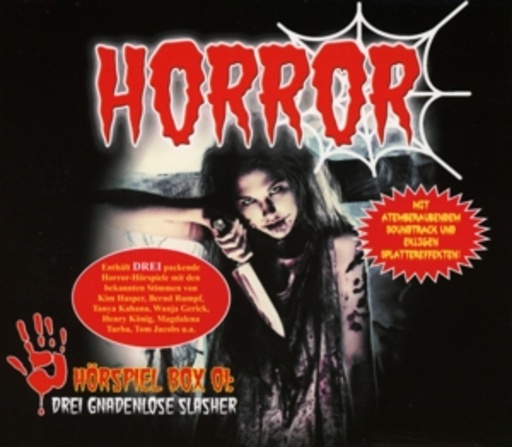 Horror Hörspiel Box 01 – Drei gnadenlose Slasher