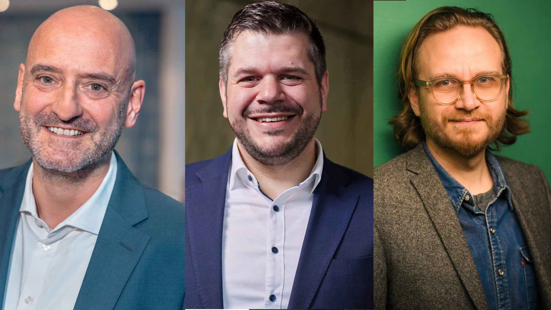Wollen das Arbeitszeitgesetz zeitgemäß machen (von links): Johannes Everke (BDKV), René Tumler (EVVC) und Christian Ordon (LiveKomm).
