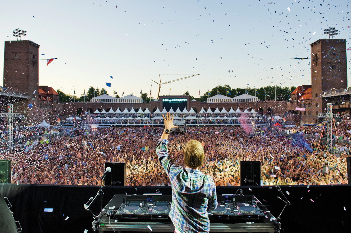 Sein Auftritt rundete den Hamburger Kultursommer von FKP Scorpio ab: Avicii