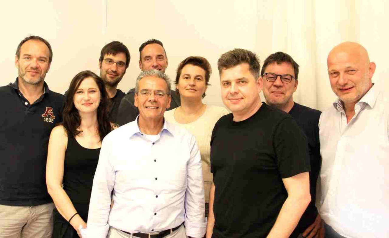 Der neue Vorstand und Aufsichtsrat der Berlin Music Commission (von links): Frank Fenslau (Superstar Entertainment, Aufsichtsrat), Jana Rahmlow (BMC, Finanzvorstand), Stephan Rombach (deta...