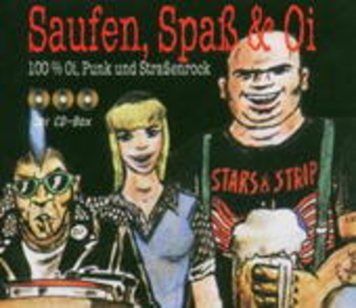 Diverse – Saufen, Spaß & Oi - 100 % Oi, Punk und Straßenrock