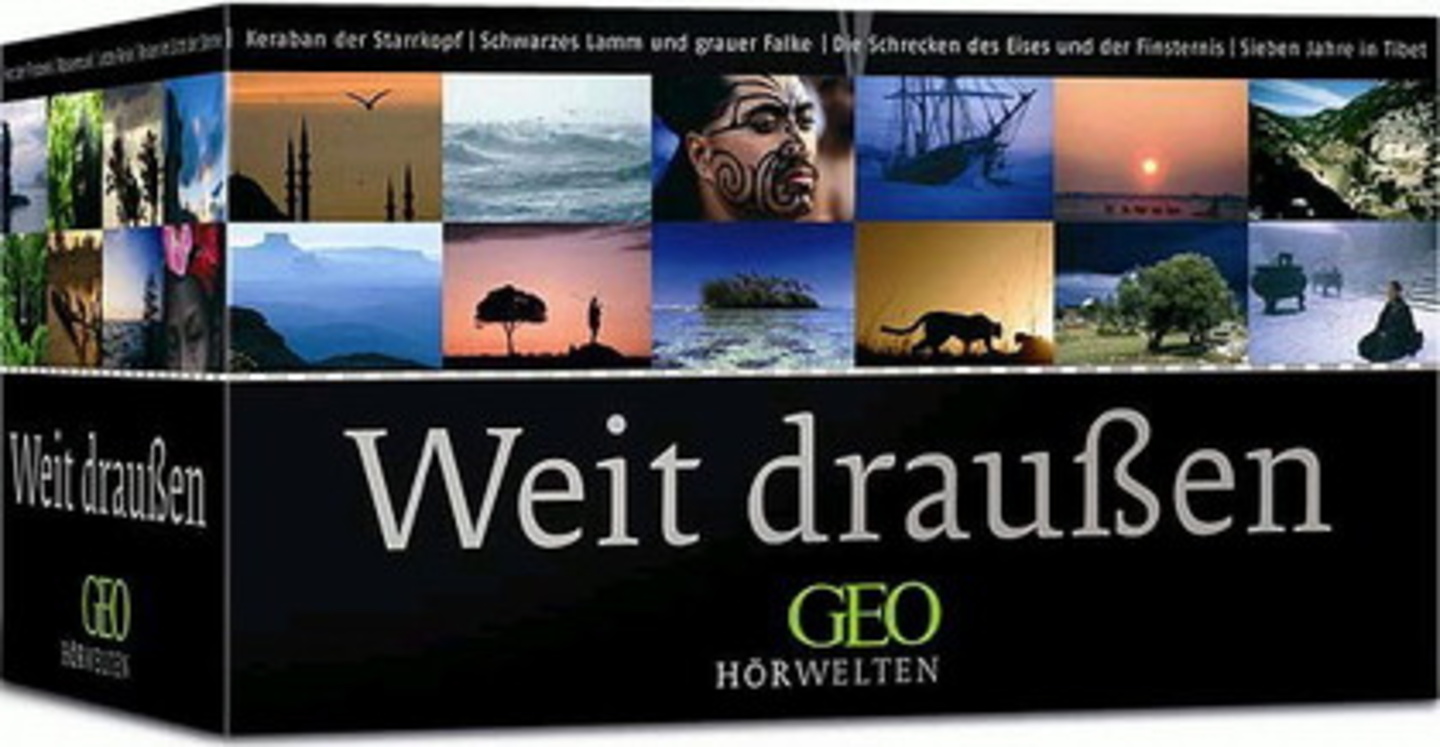 Aufwendig verpackt: "GEO Hörwelten"-Edition "Weit draußen"