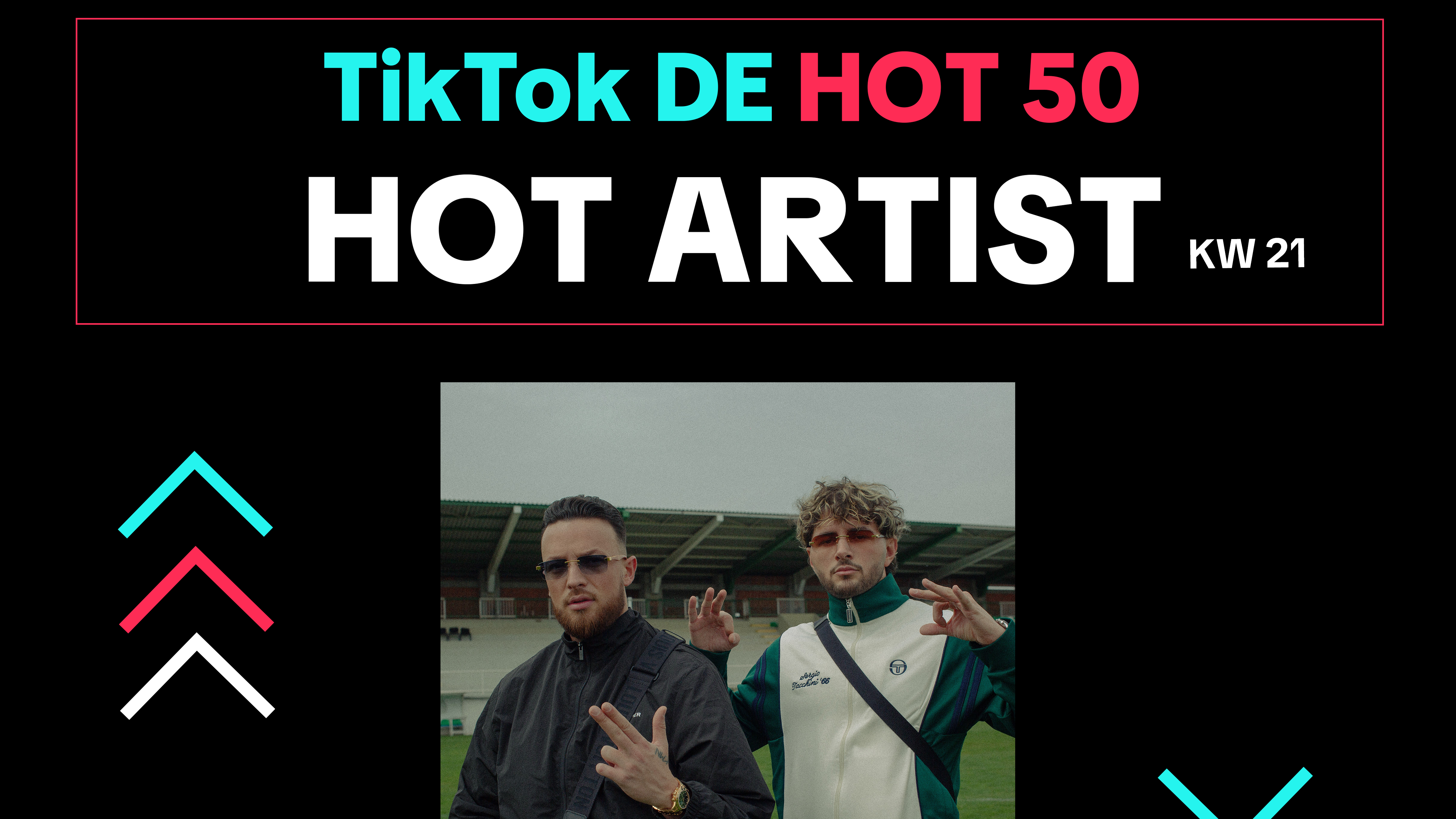 615e1659 4f46 49ef bcd0 8fb634e7e055 Gehen als Hot Artist Of The Week direkt auf die Eins: Azet (links) und Dardan.