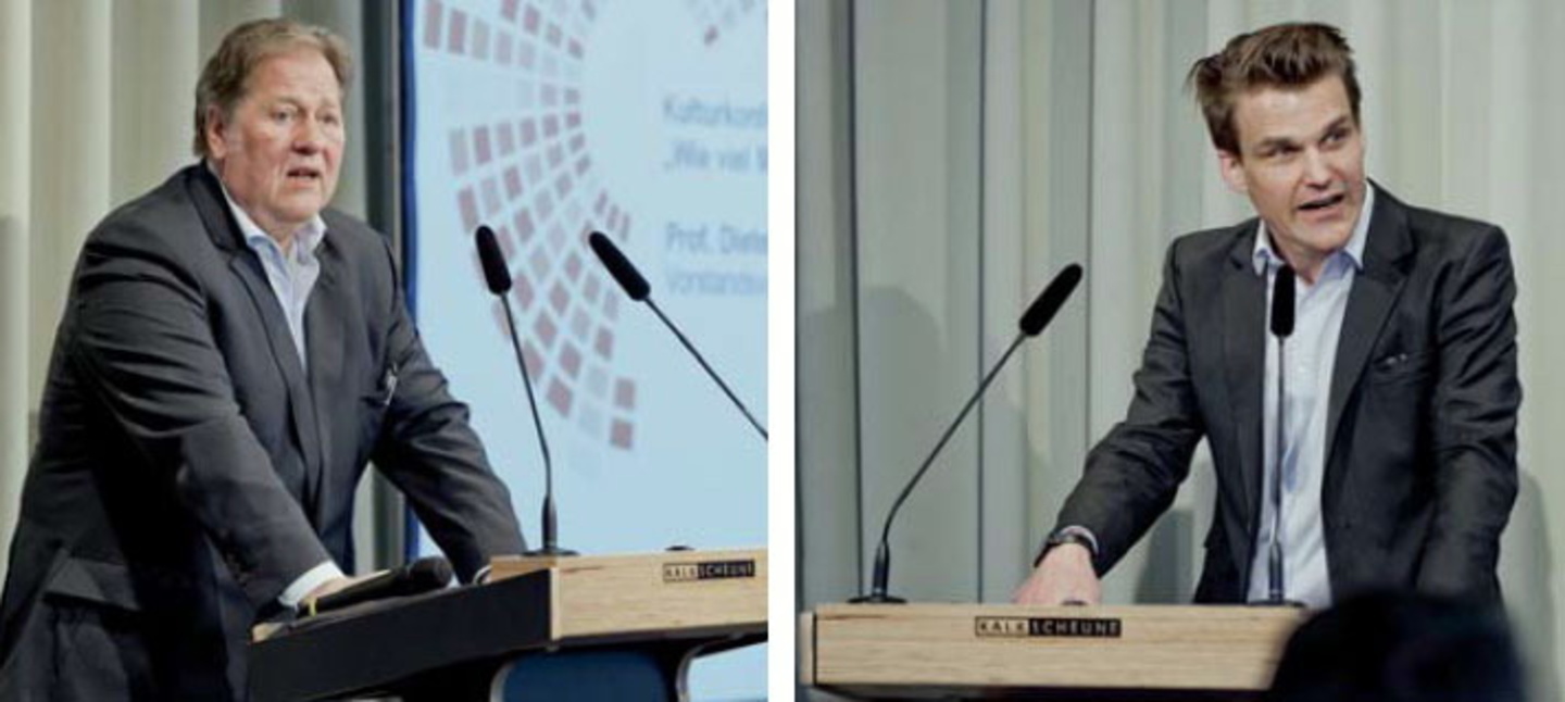 Begreifen die Digitalisierung als "Herzstück der Musikindustrie": Dieter Gorny (links) und Philip Ginthör