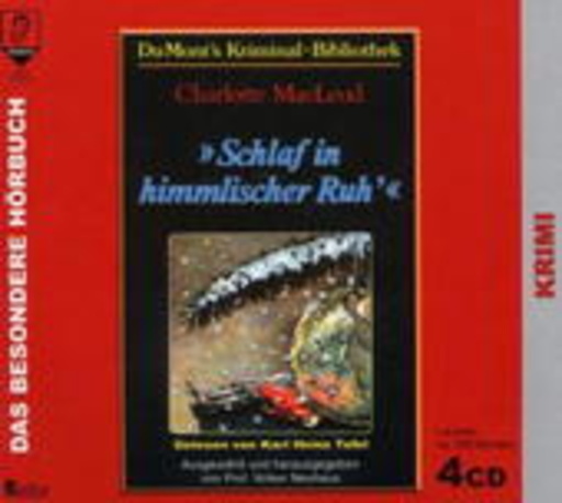 Karl Heinz Tafel – Schlaf in himmlischer Ruh' (DuMont's Kriminal-Bibliothek)