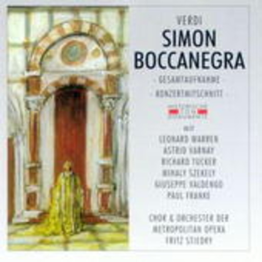 Fritz Stiedry/Leonhard Warren – Simon Boccanegra (GA 1950 aus New York)
