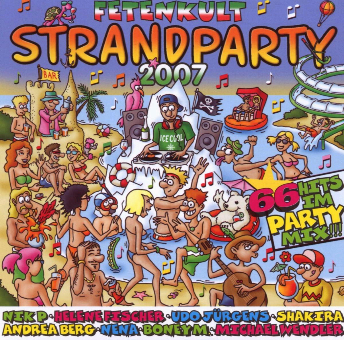 Diverse – Fetenkult - Strandparty 2007