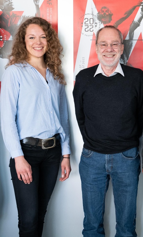 Leiten nun die Geschicke des ZMF: Hanna Teepe und Dieter Pfaff