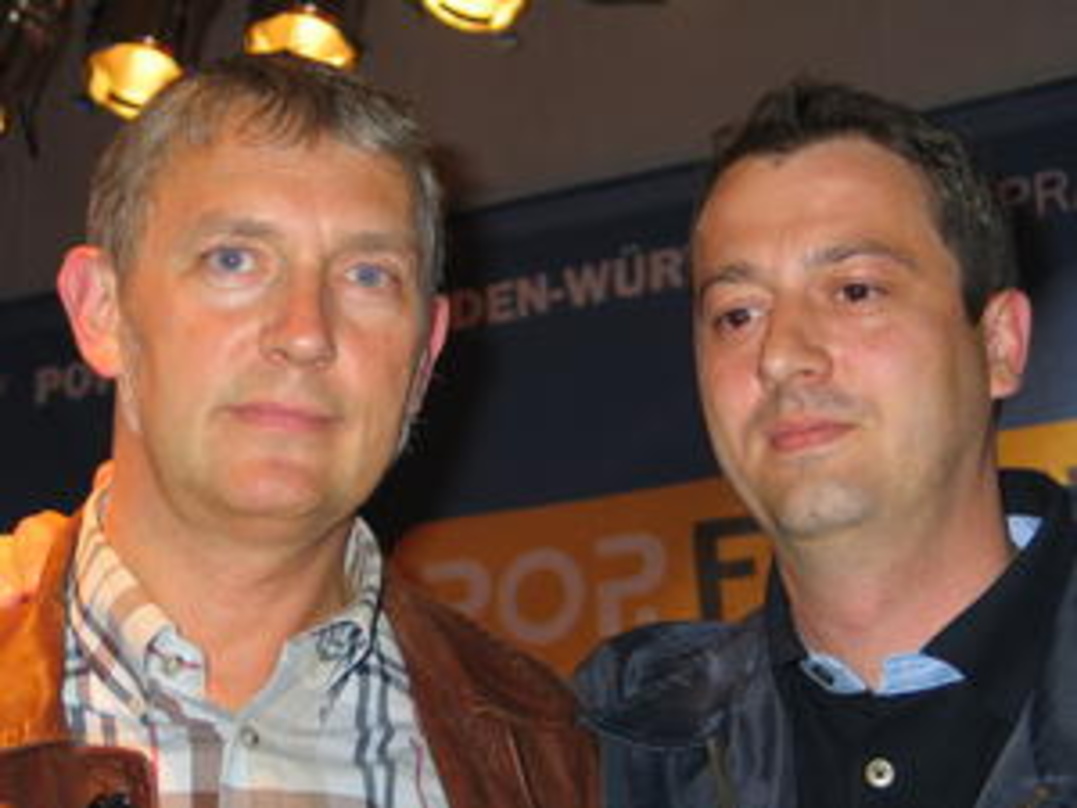 Machten sich Gedanken über die Zukunft: Kurt Thielen (l.) und Boris Löhe