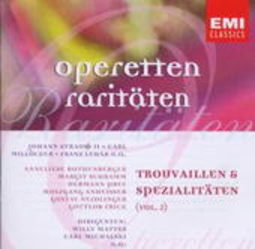 Diverse – Operetten Raritäten - Trouvaillen & Spezialitäten Vol. 2