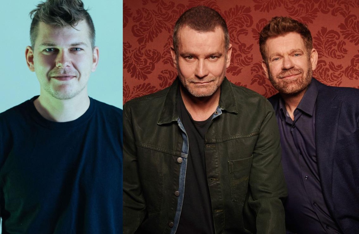 Arbeiten nun miteinander (von links): Pierre Gehrmann, Ulf-Leo Sommer und Peter Plate