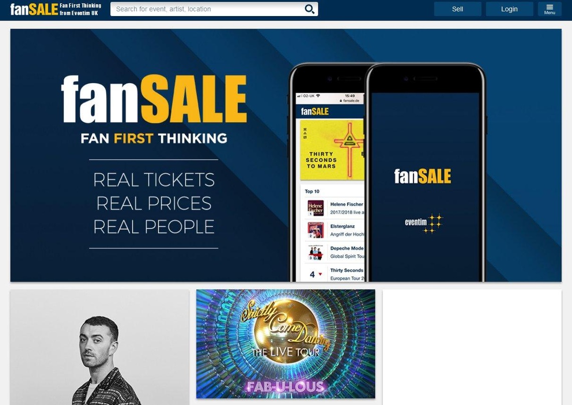 Soll einen fairen Weiterverkauf von Tickets ermöglichen: das FanSale-Angebot von Eventim UK