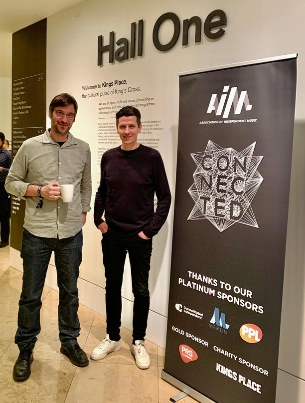Trafen sich auf der AIM Connected London 2020: Stephan Rombach (CEO Details, links) und Alexander Warnke (CEO P.R.O Agency)