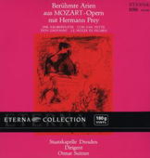 Hermann Prey/Walter Olbertz/Staatskapelle Dresden – Berühmte Arien aus Mozart-Opern mit Prey