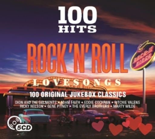 Diverse – 100 Hits - Rock'N'Roll Lovesongs