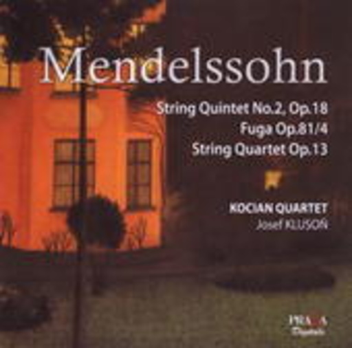 Kocian Quartett/Josef Kluson – Streichquintett Nr. 2 B-Dur Op. 87/Streichquartett Es-Dur Op. 13