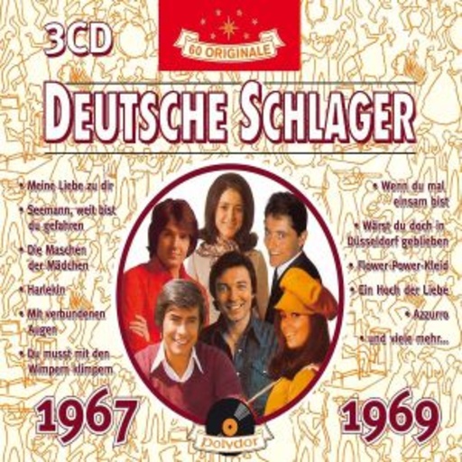 Diverse – Deutsche Schlager 1967-1969