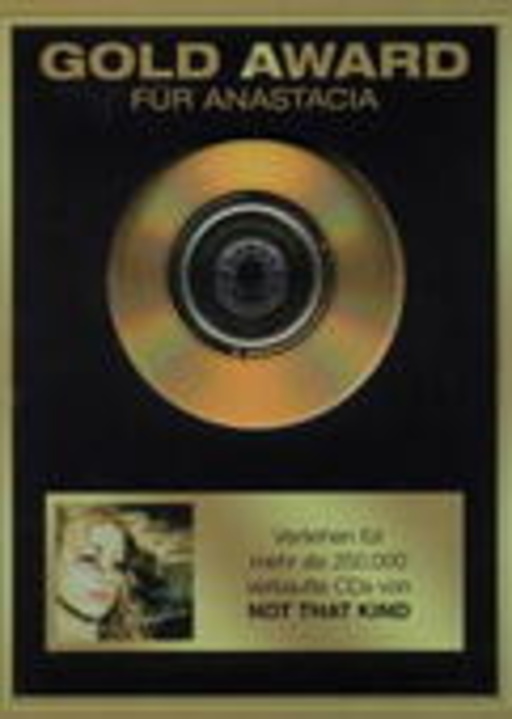 Anastacia – Not That Kind - Gold Award