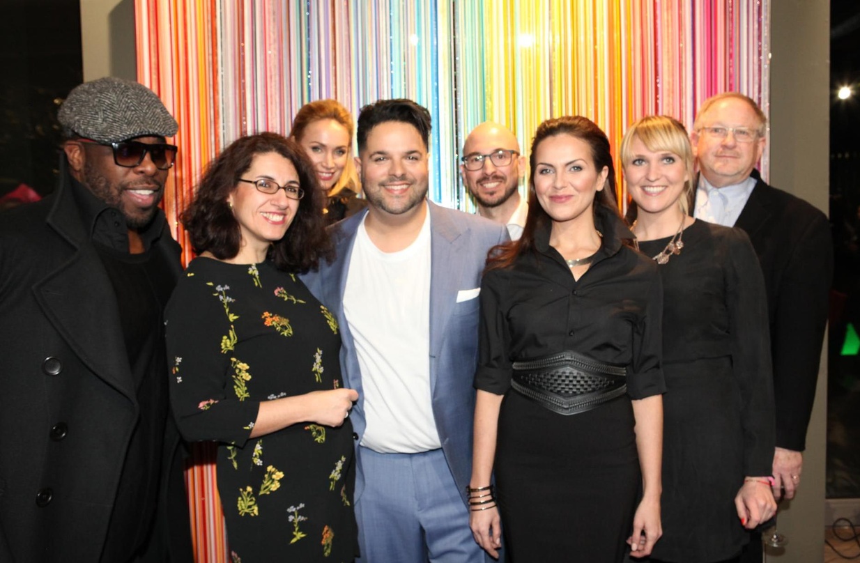 Trafen sich in Hamburg (von links): Marvin Smith (Creative Director), Kleopatra Sofroniou (Senior Director Marketing & Special Projects Deutsche Grammophon), Ramona Nerra (Band Fernando Va...