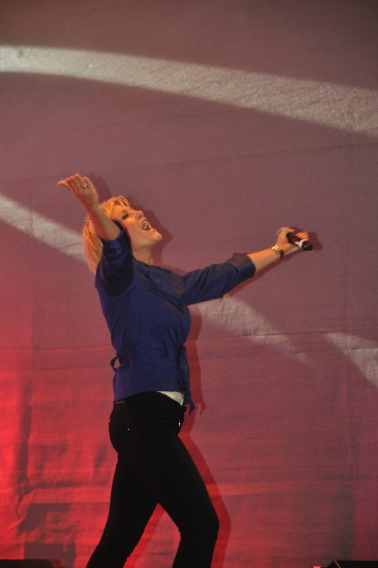 Sang beim Festival der Liebe: Helene Fischer