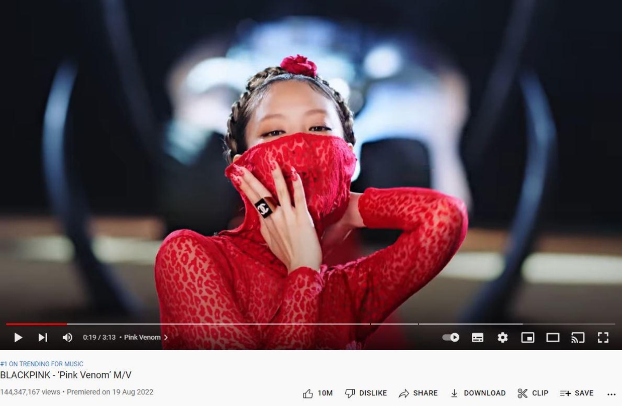 653a91d5772b17f6e3617b827d21e25d18e83c2cece4e891e2eaf440be941c46 Blackpink setzen mit ihrem Video zum Song "Pink Venom" Maßstäbe