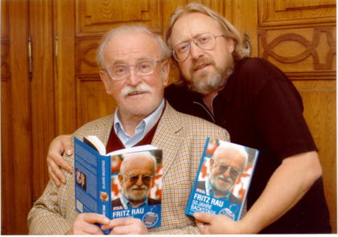 Rock 'n' Rau forever: Fritz Rau und Georg Stein vom Palmyra Verlag