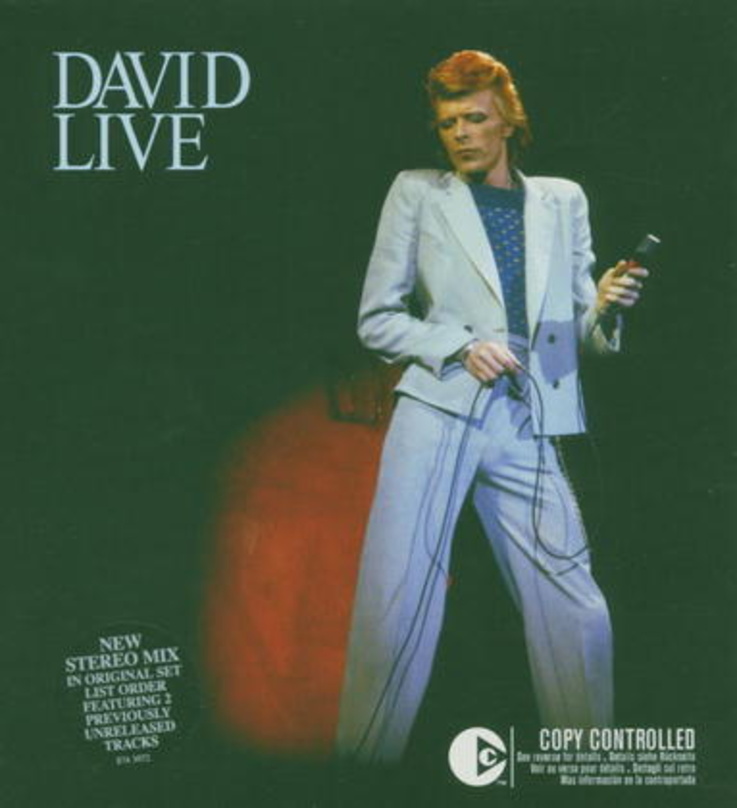 Kommt im April als DVD-Audio von DTS: "Live" von David Bowie