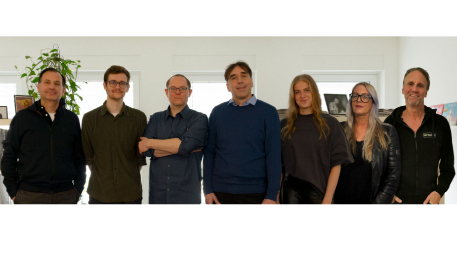 65e9846b 09ce 4dbf 9786 1cfc74885312 Blicken in die Zukunft (von links): Christian Berghoff (Senior Product Manager), Jonas Pfütze (Promoter), Marcus Offermanns (Head Of Promotion), Andres Hubmann (General Manager), Jill Sann...