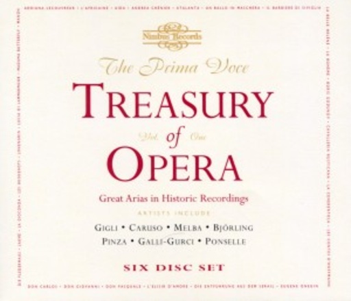 Beniamino Gigli/J. Björling/R. Ponselle/E. Caruso – Prima Voce - Treasury Of Opera - Great Arias In Historic Recordings