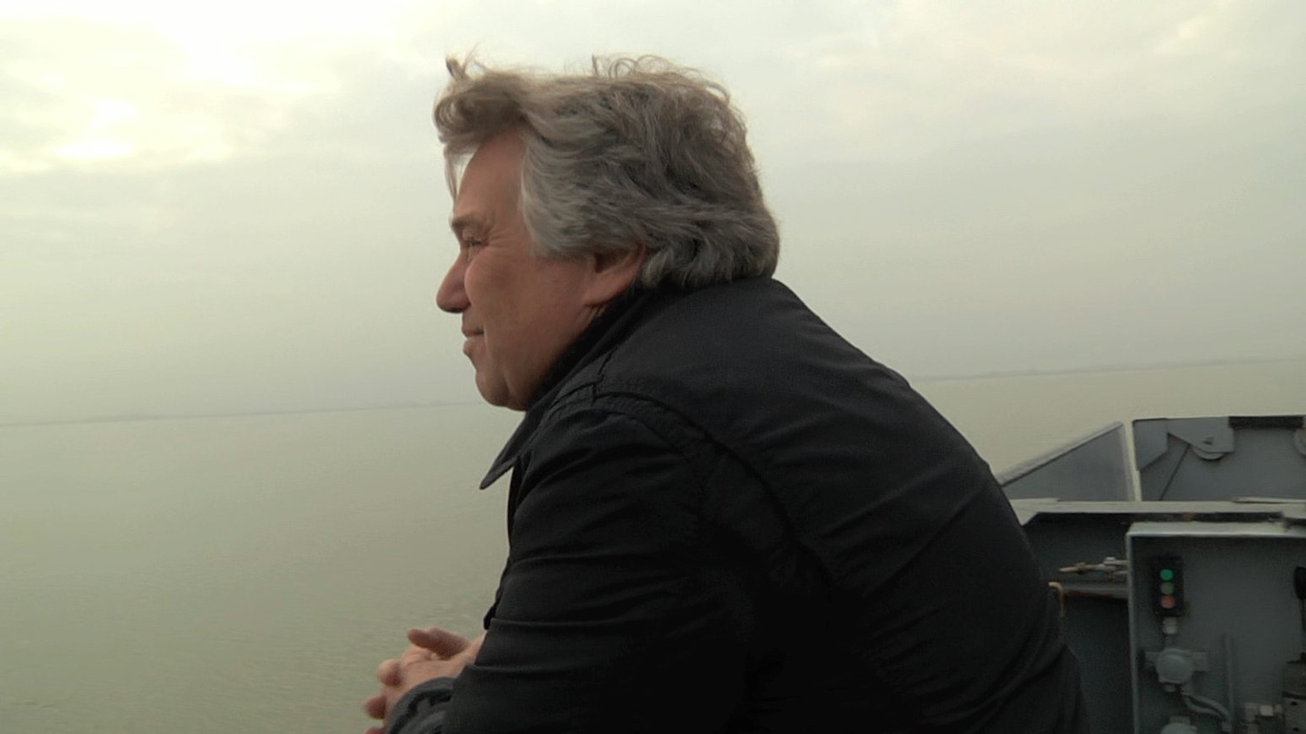 Auf der Website zu sehen: Rolf Zuckowski im Videotagebuch zum Song "Mein Fluss"