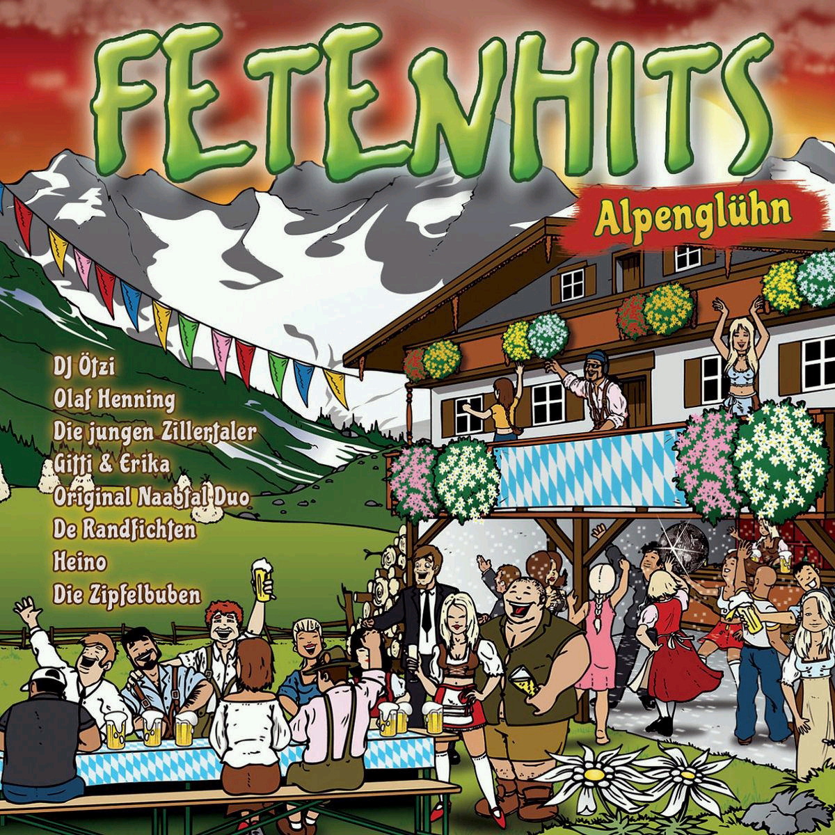 Diverse – Fetenhits - Alpenglühn