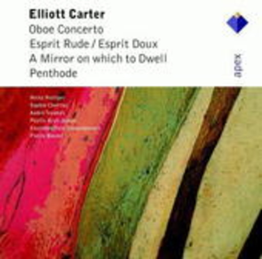 Boulez/Ensemble InterContemporain/Holliger/... – Carter: Concerto For Oboe/Esprit Doux/A Mirror On Which ... (Apex-Series)