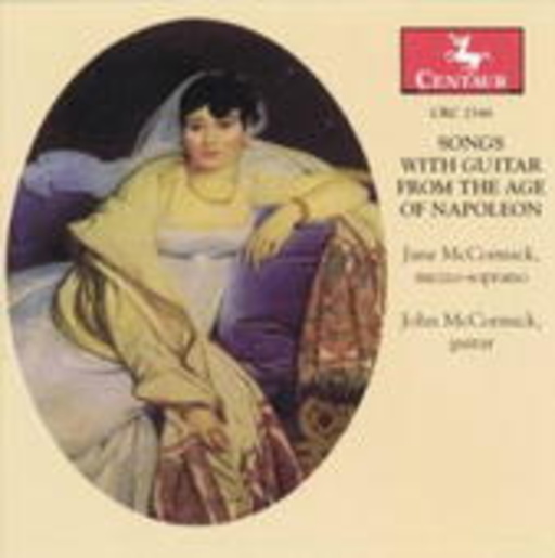 Jane & John McCormick – Songs With Guitar From The Age Of Napoleon