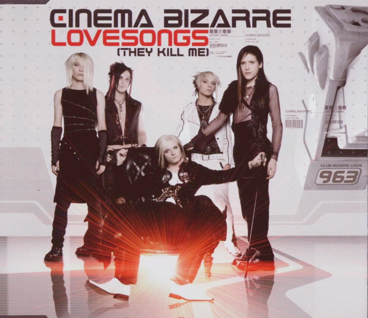 Cinema Bizarre – Lovesongs (They Kill Me)