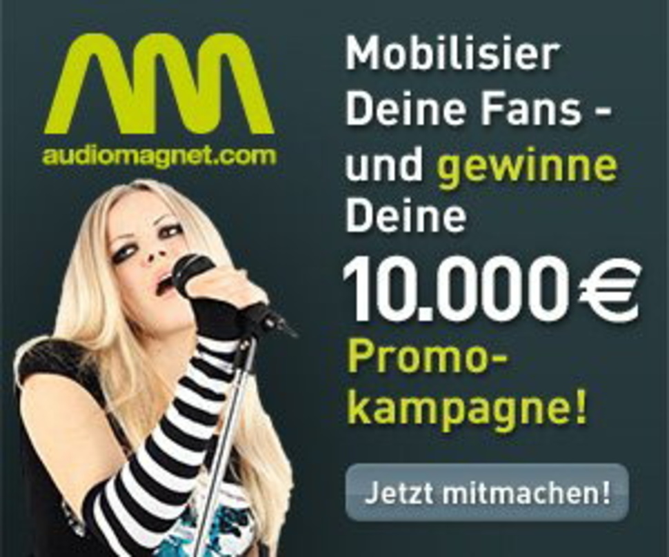 Wirbt um Beteiligung vertragsloser Acts: Der Newcomer-Wettbewerb von audiomagnet