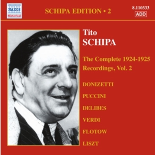 Tito Schipa – The Complete 1924-1925 Recordings Vol. 2