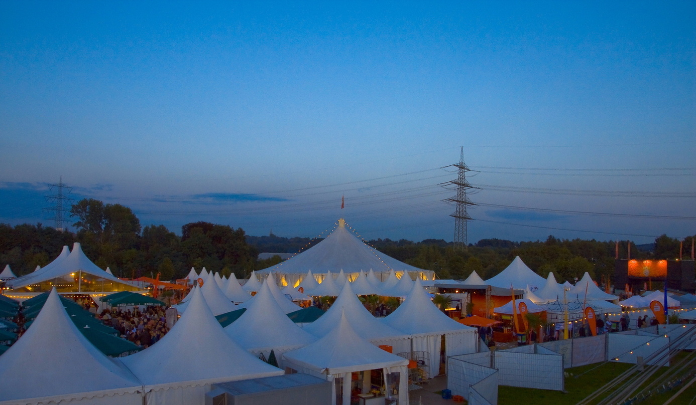 Steuert auf 50.000 Tickets zu: das Zeltfestival Ruhr