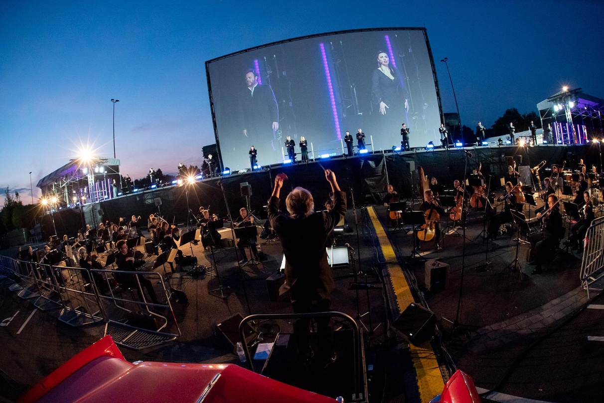 Erhielt einen Theaterpreis: eine Autokino-Operngala von D.Live